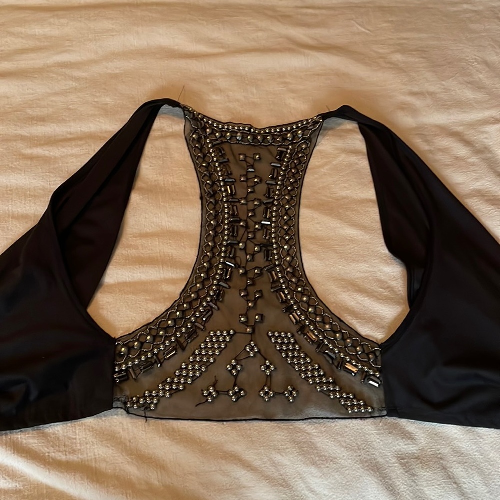 Beaded vest - size small